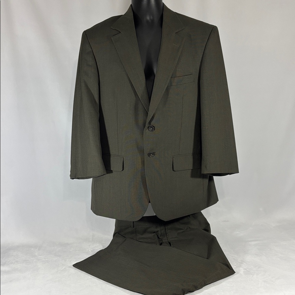 Hardwick Clothes USA 2 Piece Suit 40 Short Imported Fabric ** 34 Short Pant